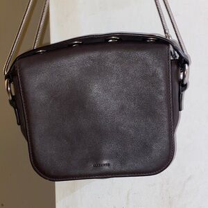 All Saints Black Shoulder Bag